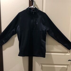 Spyder Men's Black Zip-Up Sweater